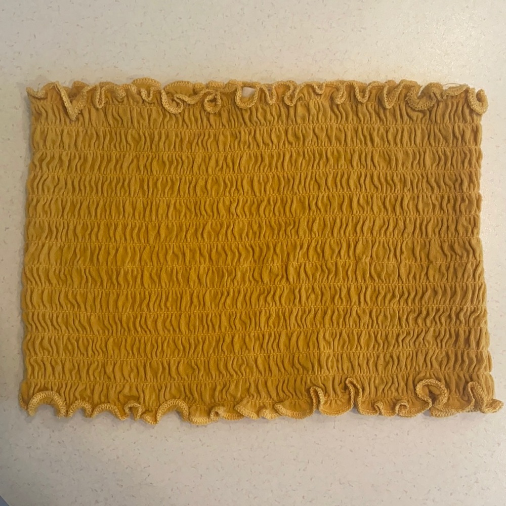 Super cropped tube tops